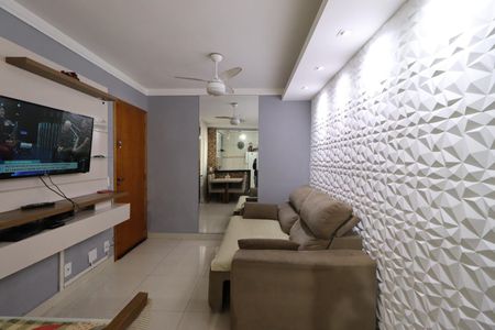 Sala de apartamento para alugar com 2 quartos, 59m² em Jardim Sumare, Ribeirão Preto
