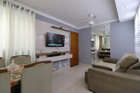 Sala de apartamento para alugar com 2 quartos, 59m² em Jardim Sumare, Ribeirão Preto