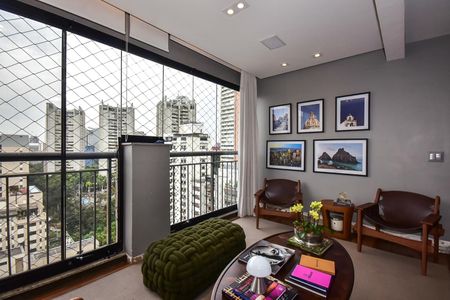 Varanda de apartamento para alugar com 3 quartos, 178m² em Jardim Panorama, São Paulo