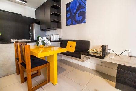 Apartamento para alugar com 55m², 1 quarto e 1 vaga Apartamento para alugar com 55m², 1 quarto e 1 vagaSala de Jantar