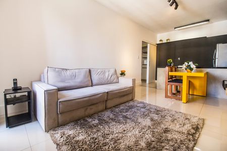 Apartamento para alugar com 55m², 1 quarto e 1 vaga Apartamento para alugar com 55m², 1 quarto e 1 vagaSala de TV