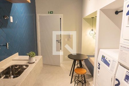 Studio para alugar com 22m², 1 quarto e sem vaga Studio para alugar com 22m², 1 quarto e sem vagaLavanderia