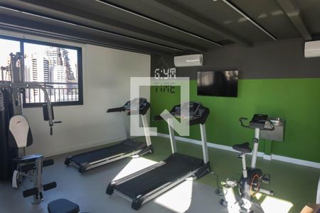 Studio para alugar com 22m², 1 quarto e sem vaga Studio para alugar com 22m², 1 quarto e sem vagaÁrea comum - Academia