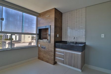 Varanda gourmet de apartamento para alugar com 3 quartos, 125m² em Patrimônio, Uberlândia