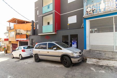 Apartamento para alugar com 38m², 2 quartos e sem vaga Apartamento para alugar com 38m², 2 quartos e sem vagaFachada + Placa