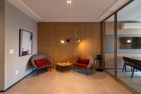 Studio à venda com 25m², 1 quarto e sem vaga Studio à venda com 25m², 1 quarto e sem vagaCoworking