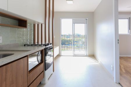 Sala/Cozinha de apartamento para alugar com 1 quarto, 28m² em Vila Butantã, São Paulo