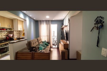 Sala de apartamento à venda com 2 quartos, 50m² em São Pedro, Osasco