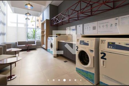 Studio à venda com 39m², 1 quarto e 1 vagaLavanderia