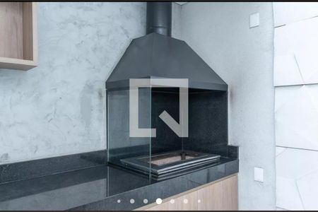 Studio à venda com 39m², 1 quarto e 1 vagaChurrasqueira