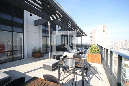 Studio à venda com 42m², 1 quarto e 1 vagaTerraço