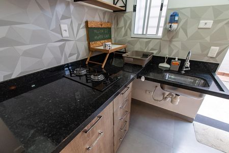 Cozinha de apartamento para alugar com 1 quarto, 20m² em Ipiranga, São Paulo