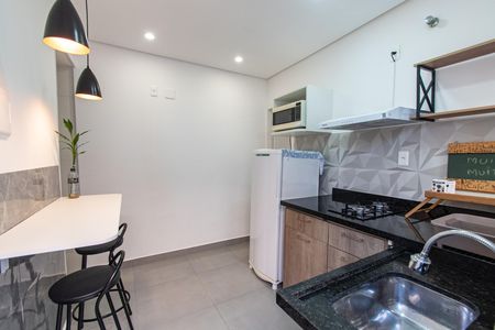 Cozinha de apartamento para alugar com 1 quarto, 20m² em Ipiranga, São Paulo