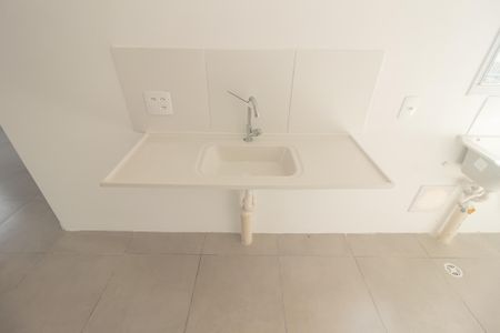 Apartamento para alugar com 40m², 2 quartos e sem vagaDetalhe da Cozinha