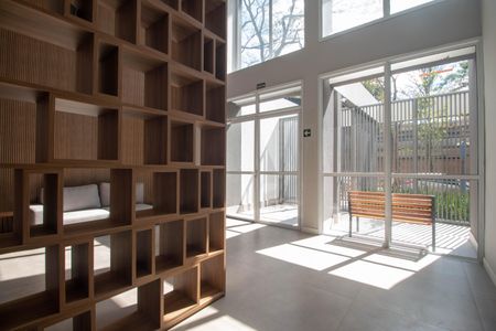 Área comum de apartamento à venda com 1 quarto, 42m² em Jardim Casablanca, São Paulo