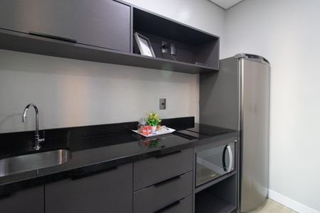 Studio para alugar com 30m², 1 quarto e sem vaga Studio para alugar com 30m², 1 quarto e sem vagaCozinha