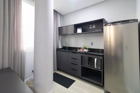Studio para alugar com 30m², 1 quarto e sem vaga Studio para alugar com 30m², 1 quarto e sem vagaCozinha