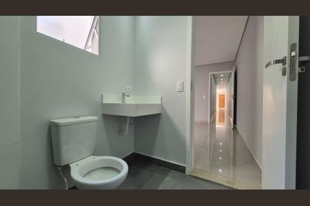 Casa à venda com 140m², 3 quartos e 2 vagasBanheiro da suíte 3