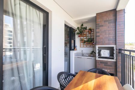 Varanda gourmet de apartamento à venda com 2 quartos, 36m² em Swiss Park, Campinas