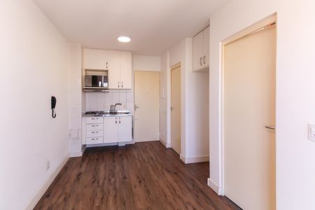 Sala/Cozinha de apartamento à venda com 1 quarto, 32m² em Brás, São Paulo