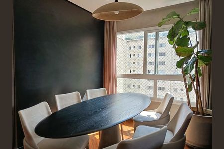 Sala de jantar de apartamento à venda com 3 quartos, 150m² em Jardim Paulista, São Paulo