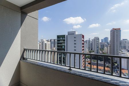 Varanda de apartamento para alugar com 1 quarto, 25m² em Vila Olímpia, São Paulo