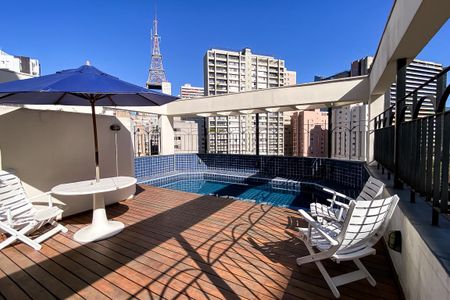 Apartamento à venda com 78m², 1 quarto e 2 vagasÁrea comum - Piscina