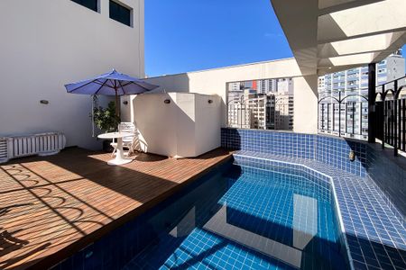 Apartamento à venda com 78m², 1 quarto e 2 vagasÁrea comum - Piscina
