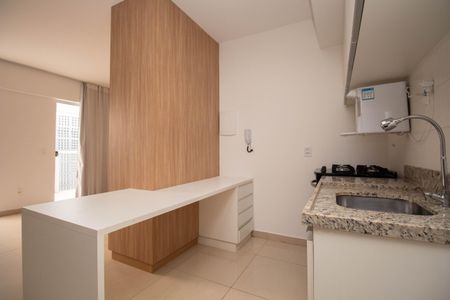 Apartamento para alugar com 36m², 1 quarto e 1 vaga Apartamento para alugar com 36m², 1 quarto e 1 vagaCozinha e Área de Serviço