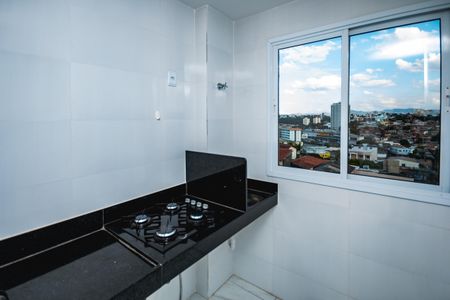 Cozinha de apartamento para alugar com 2 quartos, 45m² em Santa Monica, Belo Horizonte