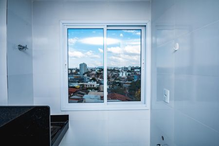Cozinha de apartamento para alugar com 2 quartos, 45m² em Santa Monica, Belo Horizonte