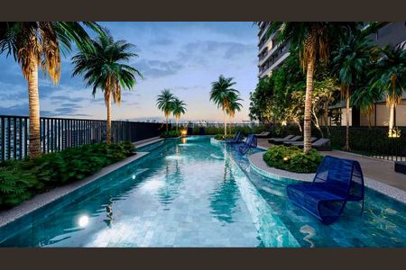 Studio à venda com 26m², 1 quarto e sem vaga Studio à venda com 26m², 1 quarto e sem vagaPiscina