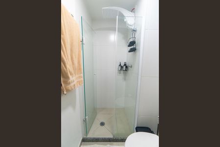 Banheiro Detalhe de apartamento à venda com 1 quarto, 34m² em Vila Clementino, São Paulo