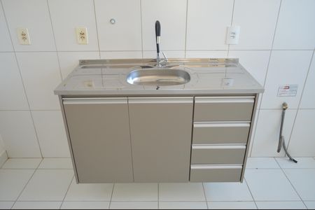 Apartamento para alugar com 47m², 2 quartos e 1 vagaCozinha e Área de Serviço