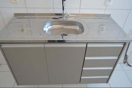 Apartamento para alugar com 47m², 2 quartos e 1 vagaCozinha e Área de Serviço