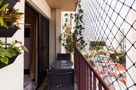 Varanda da Sala de apartamento à venda com 4 quartos, 264m² em Vila Romana, São Paulo