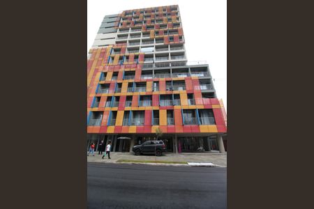 Studio para alugar com 24m², 1 quarto e sem vaga Studio para alugar com 24m², 1 quarto e sem vagaFachada