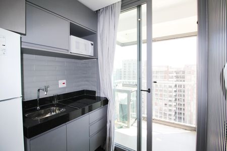 Studio para alugar com 24m², 1 quarto e sem vaga Studio para alugar com 24m², 1 quarto e sem vagaCozinha