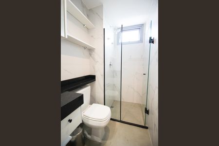 Studio para alugar com 24m², 1 quarto e sem vaga Studio para alugar com 24m², 1 quarto e sem vagaBanheiro