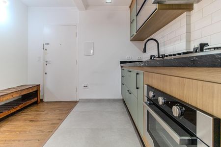 Studio à venda com 40m², 1 quarto e 1 vagaCozinha
