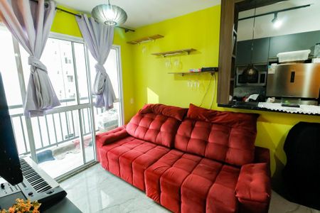 Sala de apartamento para alugar com 2 quartos, 44m² em Parque Reboucas, São Paulo