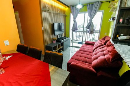 Sala de apartamento para alugar com 2 quartos, 44m² em Parque Reboucas, São Paulo