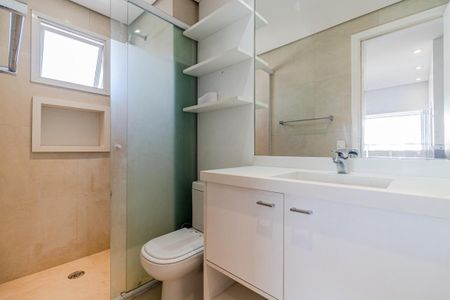 Apartamento à venda com 58m², 1 quarto e 1 vagaBanheiro