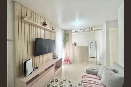 Sala de apartamento para alugar com 2 quartos, 43m² em Rondônia, Novo Hamburgo