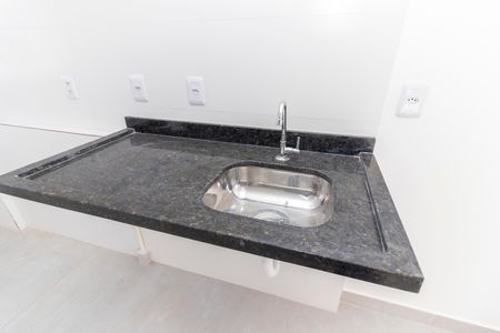 Apartamento à venda com 40m², 2 quartos e 1 vaga Apartamento à venda com 40m², 2 quartos e 1 vagaCozinha e Área de Serviço