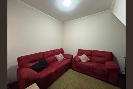 Sala de TV de casa à venda com 5 quartos, 360m² em Vila Humaita, Santo André