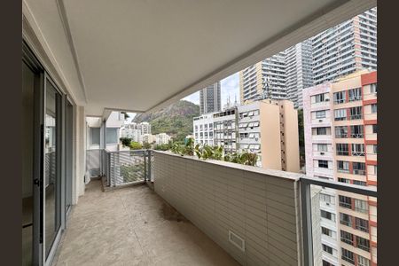 Varanda da Sala de apartamento à venda com 2 quartos, 78m² em Botafogo, Rio de Janeiro