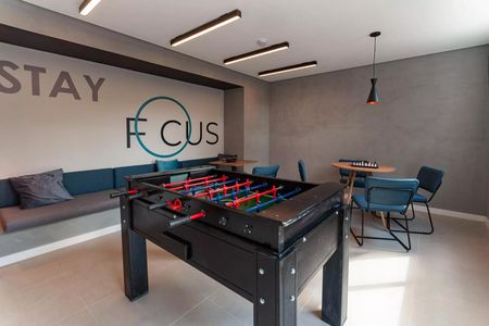 Apartamento à venda com 36m², 1 quarto e sem vaga Área comum  Sala de Jogos