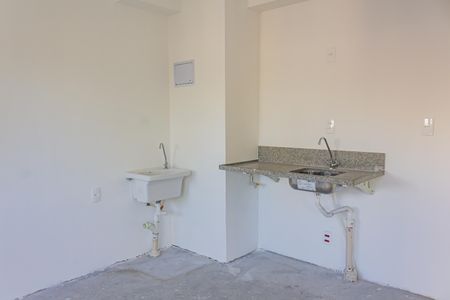 Apartamento à venda com 36m², 1 quarto e sem vagaCozinha e Área de Serviço