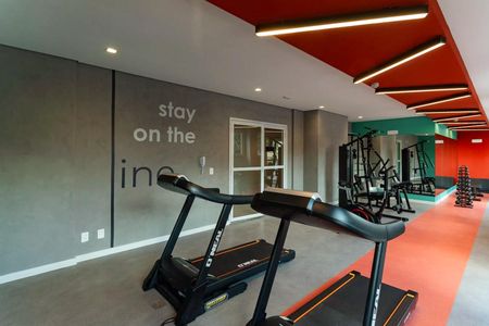 Studio à venda com 29m², 1 quarto e sem vaga Studio à venda com 29m², 1 quarto e sem vagaÁrea comum - Academia